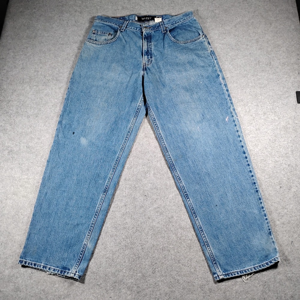Vintage Levi's SilverTab Baggy Jeans Mens 34 Medium Wash Blue Wide Leg